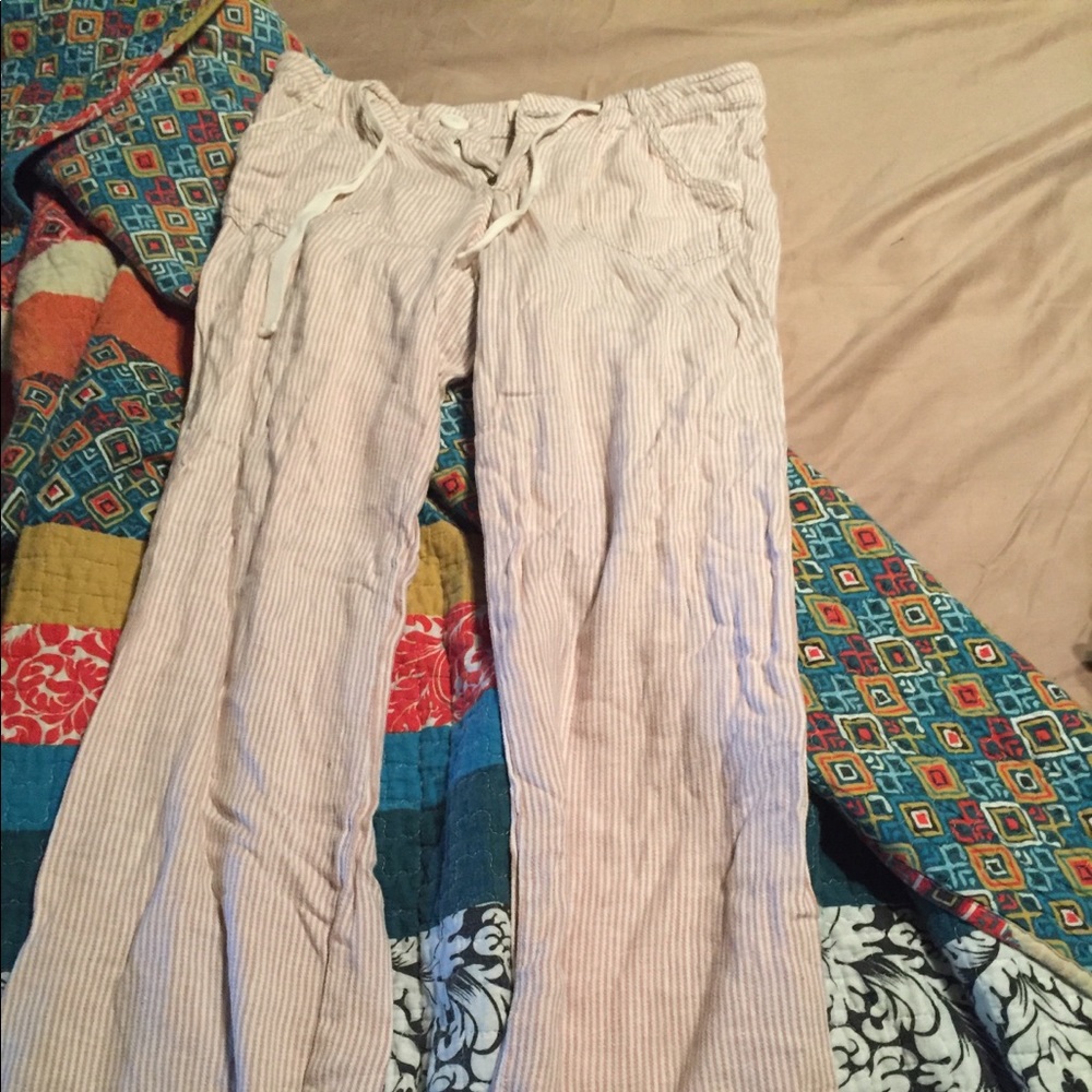 Woman’s stripe pants